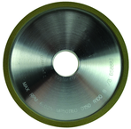 6 x 1/2 x 1-1/4'' - 1/8'' Abrasive Depth - 150 Grit - 3/8 Rim Type 4A2 Diamond Wheel for Foley-Type Grinder - Exact Tool & Supply