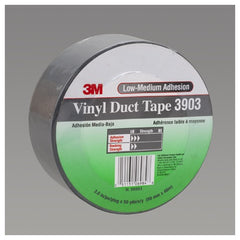 3M Vinyl Duct Tape 3903 Gray 2″ × 50 yd 6.5 mil 2 Individually Wrapped Conveniently Packaged - Exact Tool & Supply