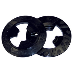 4 in Disc Pad Face Plates - Rib Black Alt Mfg # 28657 - Exact Tool & Supply