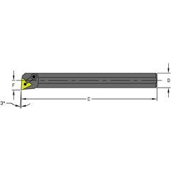 S16S MTUNR3 Steel Boring Bar - Exact Tool & Supply