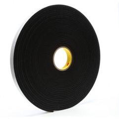 1X18 YDS 4504 BLACK VINYL FOAM TAPE - Exact Tool & Supply