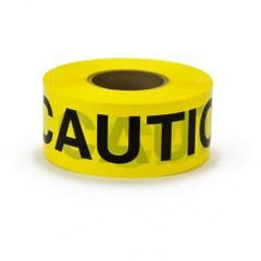 8-1/2X16-1/4 BARRICADE TAPE 366 ORG - Exact Tool & Supply