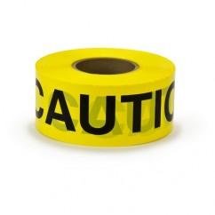 8-1/2X16-1/4 BARRICADE TAPE 370 YLW - Exact Tool & Supply