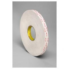 3/4X36 YDS 4952 WHITE 3M VHB TAPE - Exact Tool & Supply