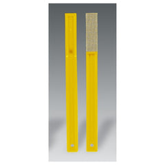 3M Flexible Diamond Hand File 6210J Yellow 18 N40 NO 1 - Exact Tool & Supply