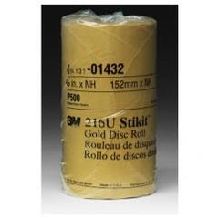 6 - P500 Grit - 236U Disc Roll - Exact Tool & Supply