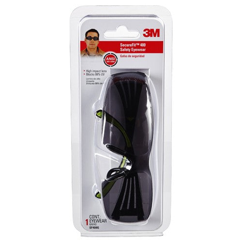 ‎3M SecureFit 400 Eye Protection SF400G-WV-6-PS Gray Anti-Fog - Exact Tool & Supply