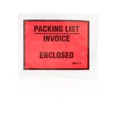 List PLE-F1 4-1/2" x 5-1/2" Packing List Envelope - Exact Tool & Supply