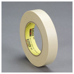 3M High Performance Masking Tape 232 Tan 3/4″ × 60 yd 6.3 mil - Exact Tool & Supply