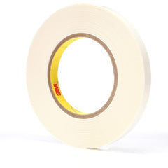 3M Double Coated Tape 9579 White 1/2″ × 36 yd 9 mil - Exact Tool & Supply