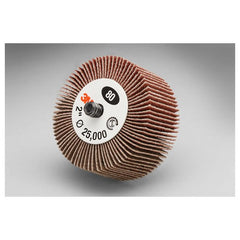 ‎3M Flap Wheel 244D Type 84 2″ × 1″ × 1/4-20 External 60 X-weight - Exact Tool & Supply
