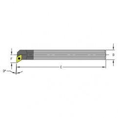 E12Q SDUPR3 Solid Carbide Boring Bar w/Coolant - Exact Tool & Supply