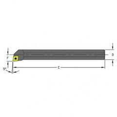 A10Q SCLCL3 Steel Boring Bar w/Coolant - Exact Tool & Supply