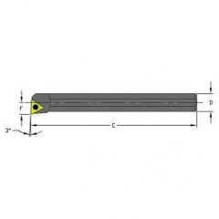A12Q STUPL3 3/4" SH Indexable Coolant-Thru Boring Bar - Exact Tool & Supply