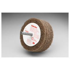 ‎Scotch-Brite Cut and Polish Disc D5 3″ × 1-1/4″ × 1/4″ A MED - Exact Tool & Supply