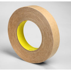 3M Double Coated Tape 9576 Clear 1/2″ × 60 yd 4 mil - Exact Tool & Supply