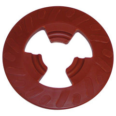 3M Disc Pad Face Plate Ribbed 28656 4″ Extra Hard Red - Exact Tool & Supply