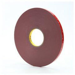 1/2X72 4936F GRAY 3M VHB TAPE - Exact Tool & Supply