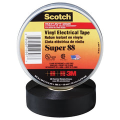 Scotch Vinyl Electrical Tape Super 88 1″ × 36 yd Black - Exact Tool & Supply