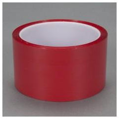 2X72 YDS 850 RED 3M POLY FILM TAPE - Exact Tool & Supply