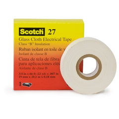 3M Glass Cloth Electrical Tape 27 3/4″ × 66 ft - Exact Tool & Supply