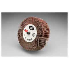 ‎3M Flap Wheel 244D Type 84 3″ × 1″ × 1/4-20 External 60 X-weight - Exact Tool & Supply