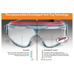 3M GoggleGear 500 Series GG501SGAF Clear Scotchgard Anti-fog lens - Exact Tool & Supply