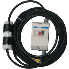 ‎MOTOR STARTER KIT FOR FX-900 AND FX-1200 LOW VOLTAGE 208/230V INCLUDES NEMA 12 BOX; IEC MOTOR STARTER; 20FT OF INPUT CABLE; 15FT OF OUTPUT CABLE WITH TURN-LOCK CONNECTOR - Exact Tool & Supply