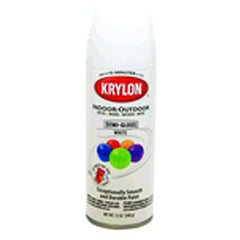 Interior/Exterior Industrial Maintenance Paint Semi-Gloss White - Exact Tool & Supply