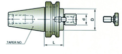 1-1/4 BT50 SHELL MILL HLDR EM - Exact Tool & Supply