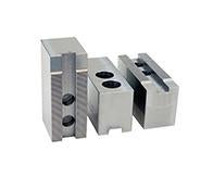 Chuck Jaws - 1/16 x 90 Serrations - Chuck Size 5" to 18" inches - Part #  HA-6400F - Exact Tool & Supply