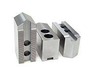 Pointed Chuck Jaws - 1.5mm x 60 Serrations -  Chuck Size 15" inches and up - Part #  KT-15400AP - Exact Tool & Supply