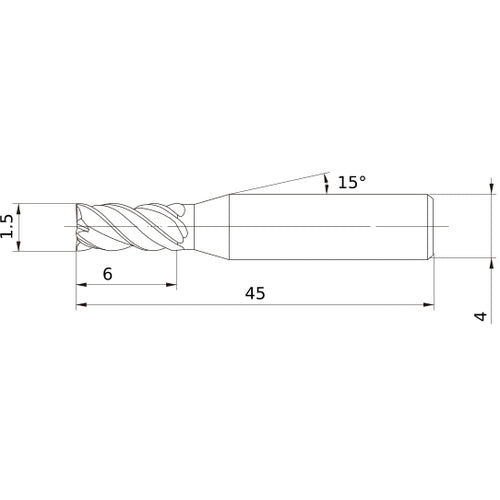VQJHVD0150 ENDMILL