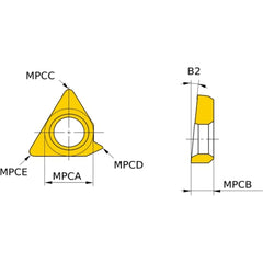 CTI43TP25 CARBIDE SPARE PART
