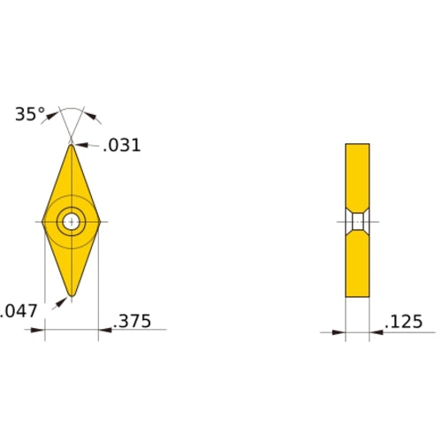 DCSVN32 CARBIDE SPARE PART