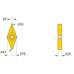 DCSVN32 CARBIDE SPARE PART