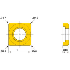 ISSN433 CARBIDE SPARE PART