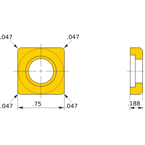 ISSN633 CARBIDE SPARE PART