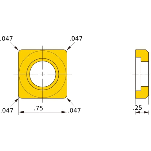 ISSN643 CARBIDE SPARE PART