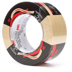 3M General Purpose Masking Tape 203 Beige 48 mm × 55 m 4.7 mil Individually Wrapped Conveniently Packaged - Exact Tool & Supply