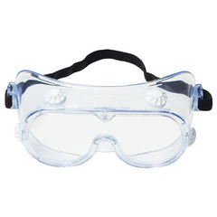 ‎3M 334 Splash Safety Goggles Anti-Fog 40661-00000-10 Clear Anti Fog Lens - Exact Tool & Supply