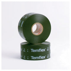 3M Temflex Vinyl Corrosion Protection Tape 1100 2″ × 100 ft Printed Black - Exact Tool & Supply