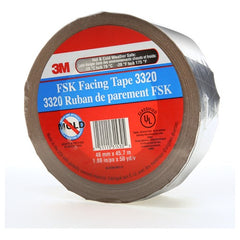 48 mm × 45.7 m FSK Facing Tape Silver Alt Mfg # 31530 - Exact Tool & Supply