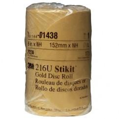 6 - P220 Grit - 236U Disc Roll - Exact Tool & Supply