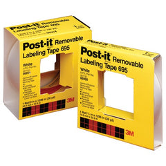 Post-it Labeling Tape 695 2″ × 36 yds White - Exact Tool & Supply