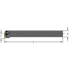 S10Q NEL2 Steel Boring Bar - Exact Tool & Supply
