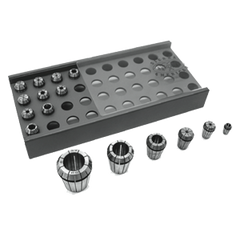 ER-11 Collet Trays - Part #  SIE-SAER-11-40 - Exact Tool & Supply