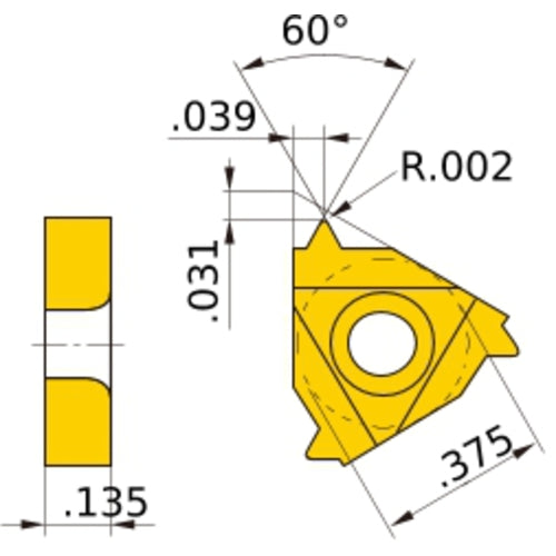 MMT16ER180NPTF VP10MF INSERT