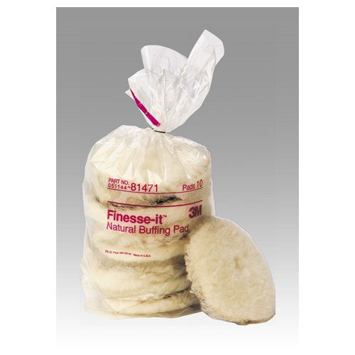 ‎3M Finesse-it Natural Buffing Pad 81471 5-1/4″ - Exact Tool & Supply