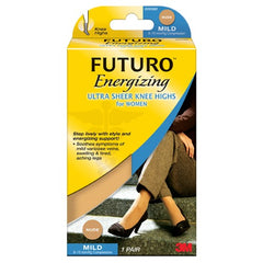 Small Nude FUTURO™ Ultra Sheer Knee High Alt Mfg # 20111 - Exact Tool & Supply